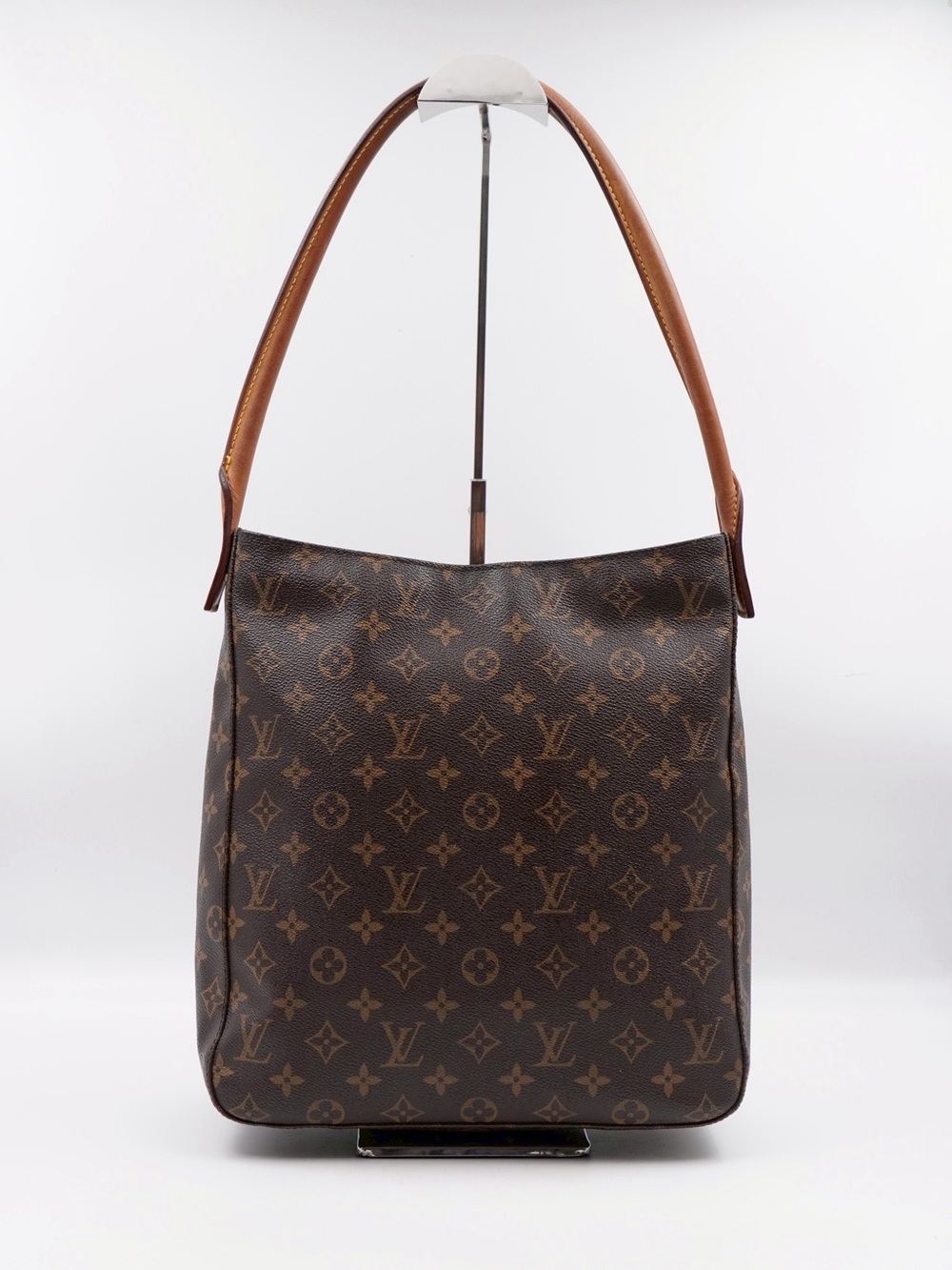 Louis Vuitton Brown Monogram Canvas Shoulder Bag